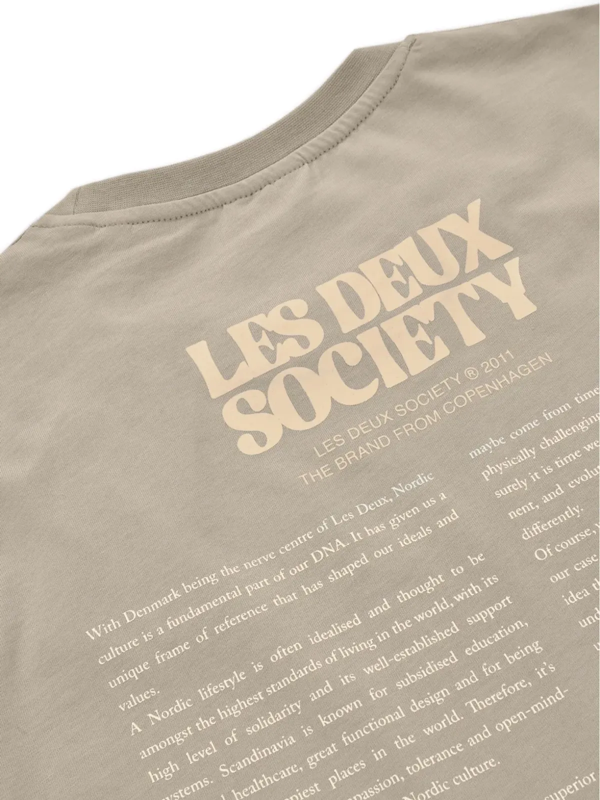 Les Deux ロゴプリント Tシャツ - 画像5