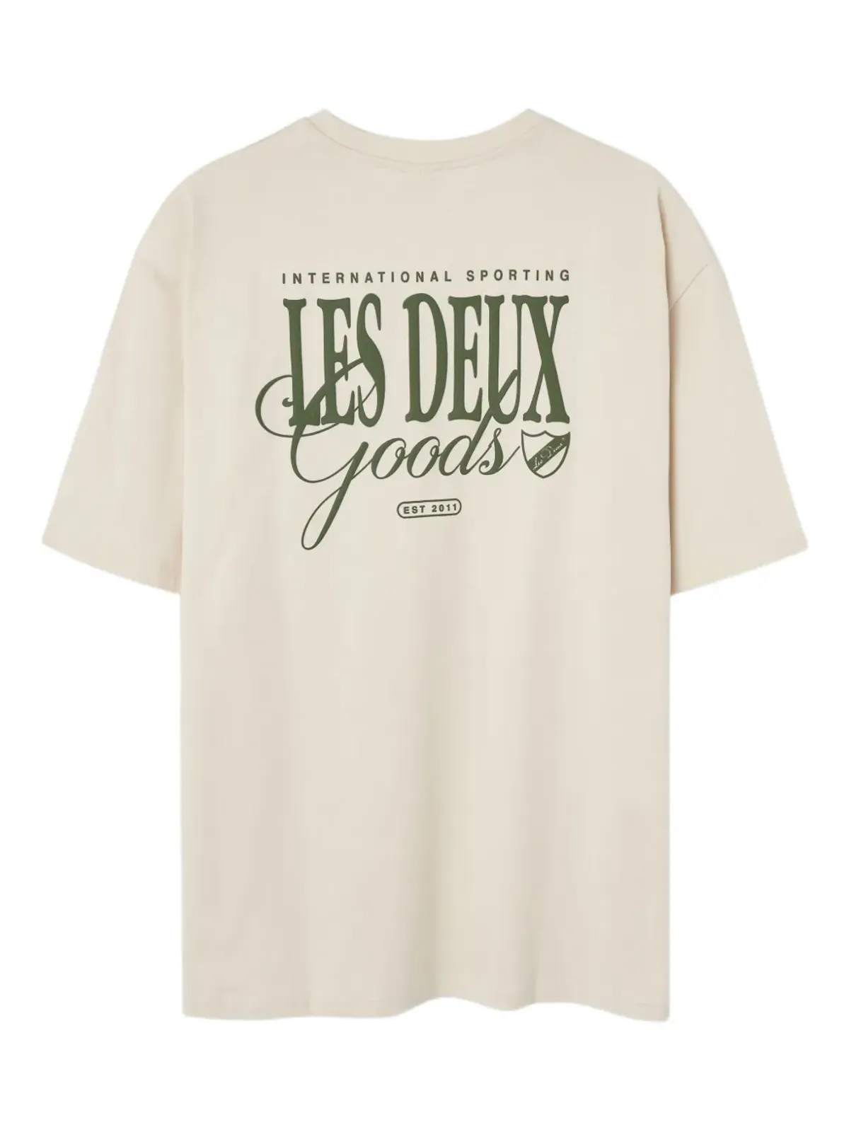 Les Deux Goods ロゴプリント ボクシーシャツ - 画像2