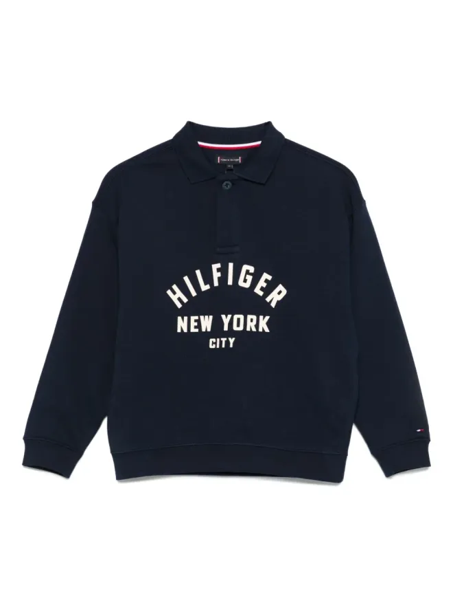Tommy Hilfiger Junior Tommy Hilfiger Junior ポロネック ロングスリーブ スウェットの商品画像