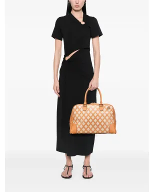 Loewe Pre-Owned アマゾナ トラベルバッグ ブラウン - サムネイル2
