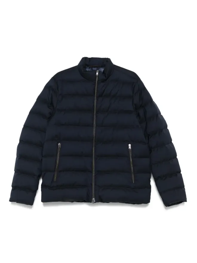 Herno Herno パッド入りジップフロントジャケット - ブルーの商品画像