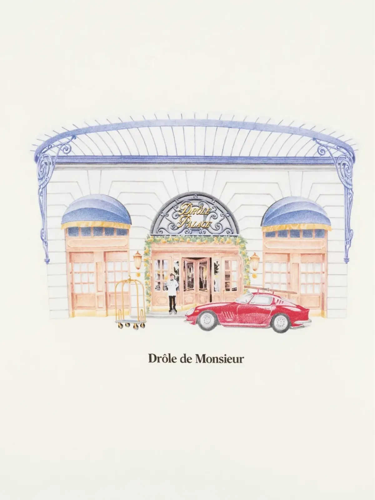 Drôle De Monsieur プリントTシャツ - 画像2