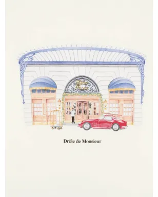Drôle De Monsieur プリントTシャツ - サムネイル2