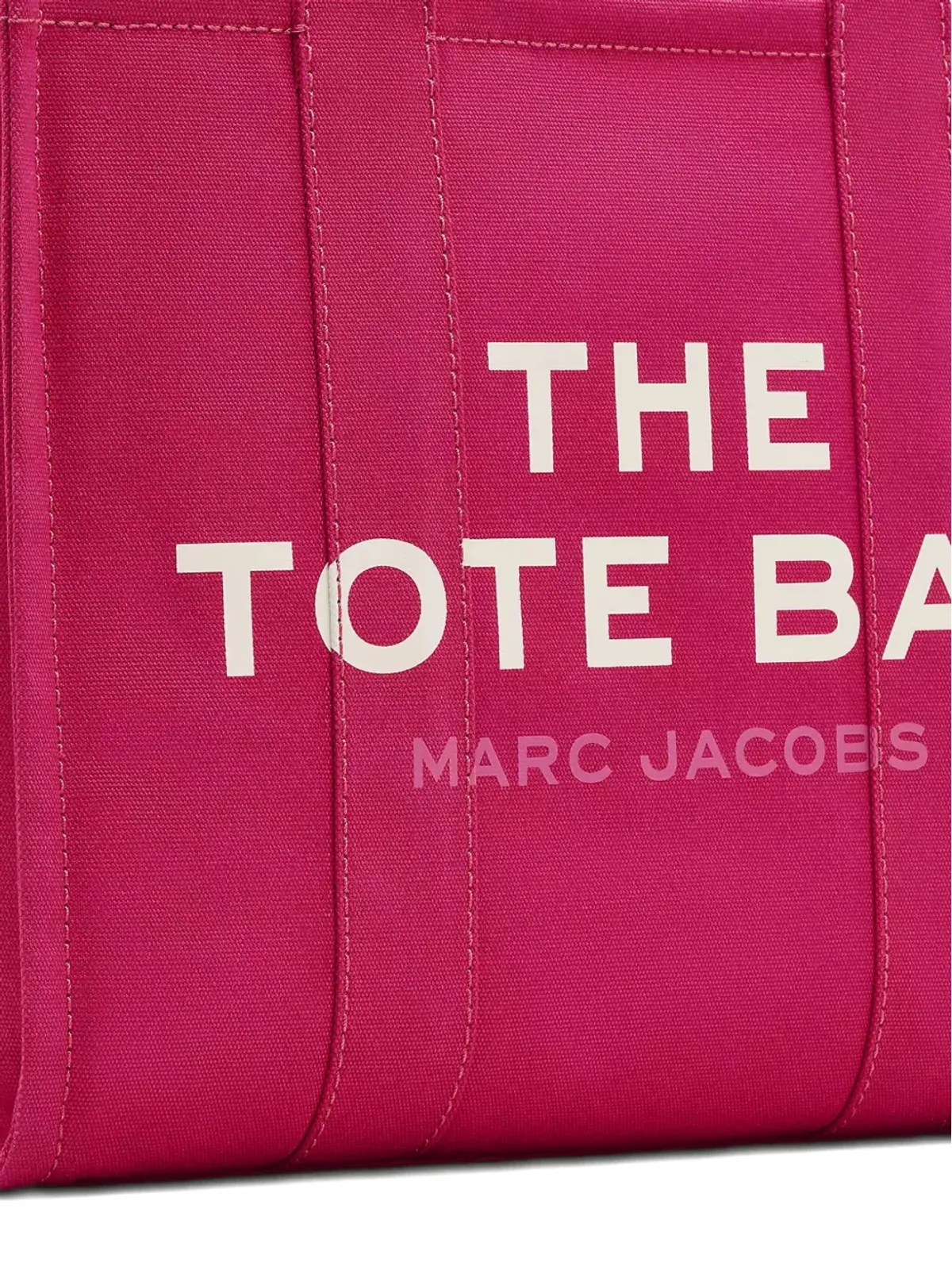 Marc Jacobs 大ロゴプリント トートバッグ - 画像5