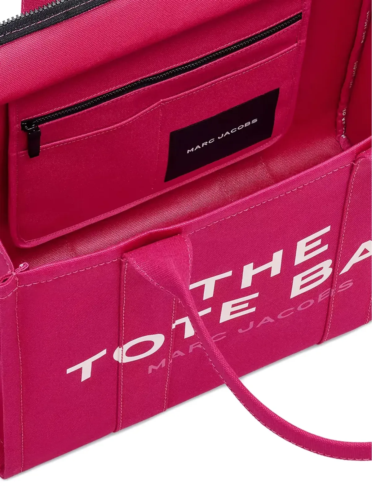 Marc Jacobs 大ロゴプリント トートバッグ - 画像4