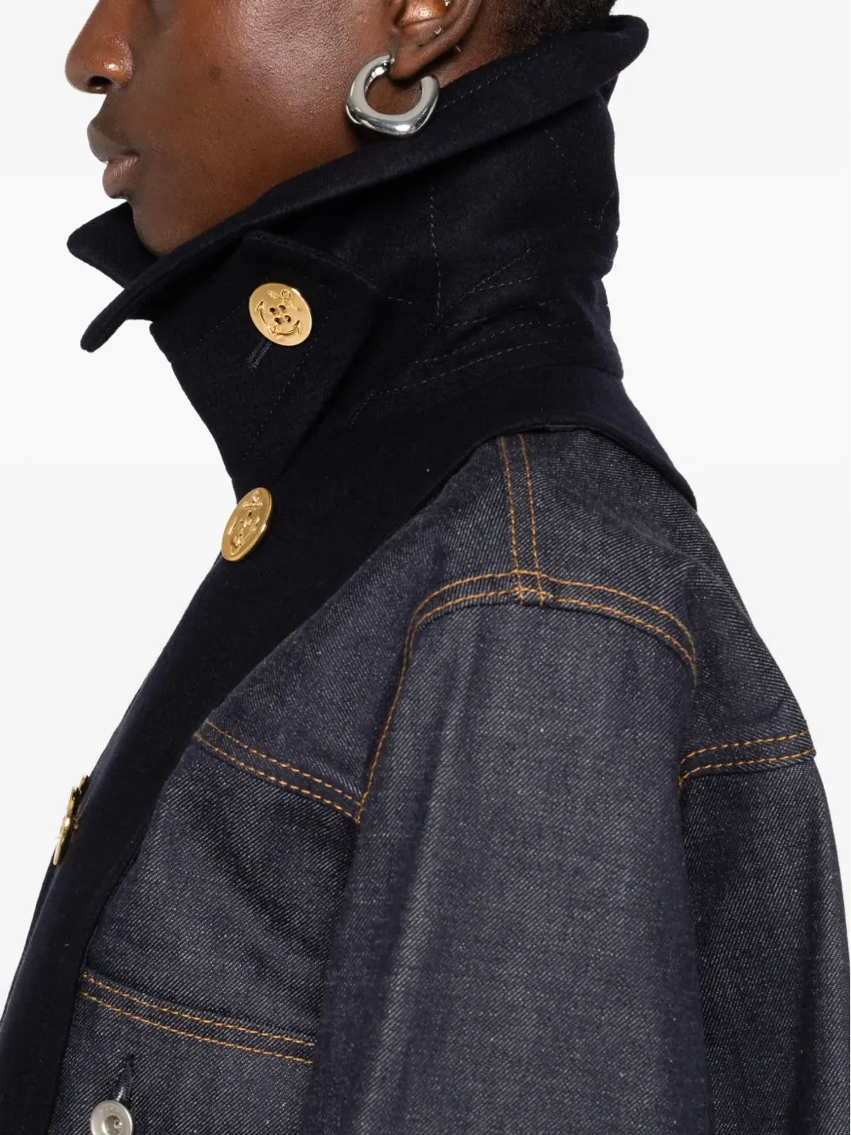 sacai x Levi's デニムジャケット - 画像5