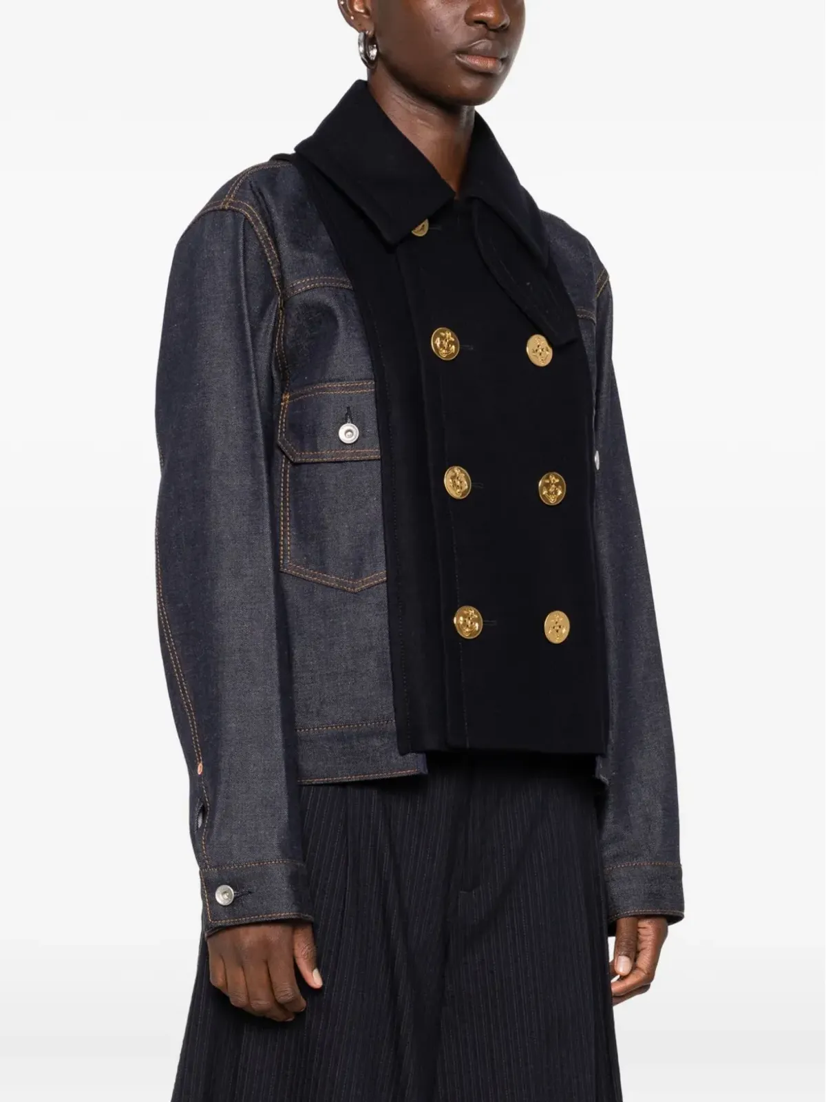 sacai x Levi's デニムジャケット - 画像3