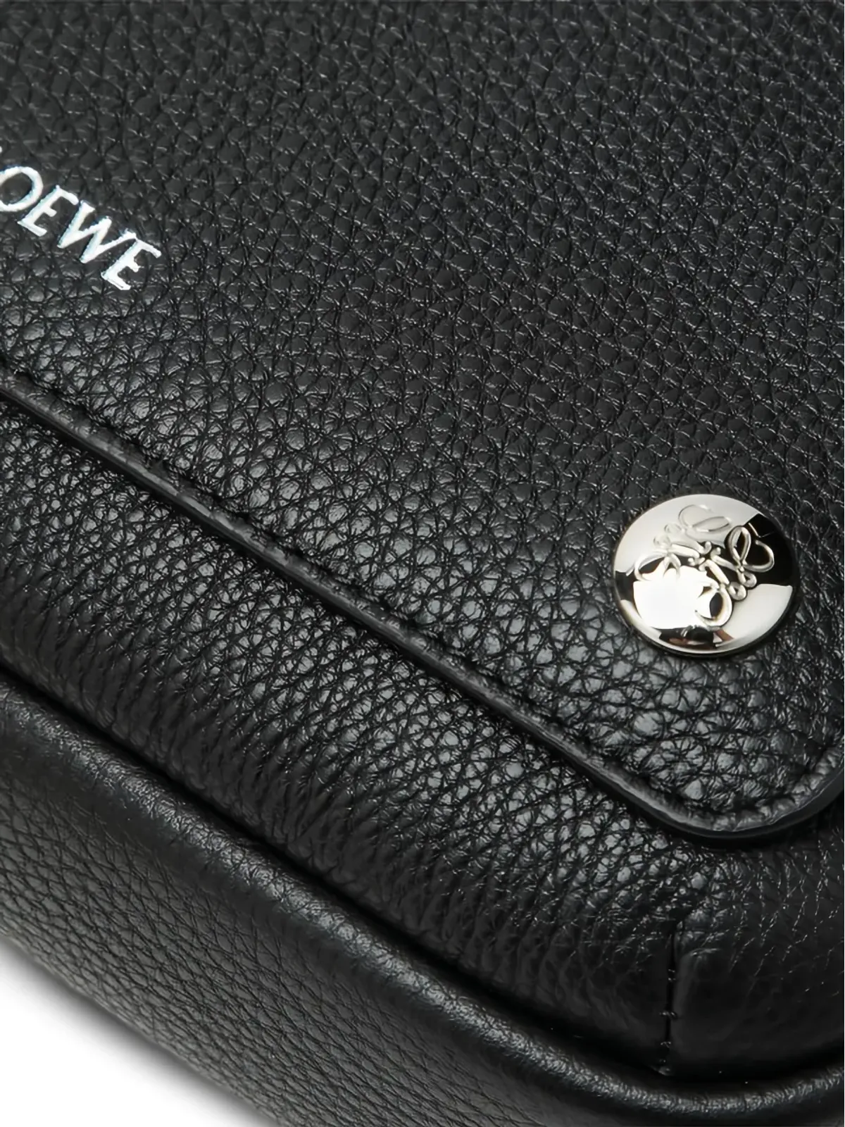 LOEWE ペブルレザー メッセンジャーバッグ - 画像3