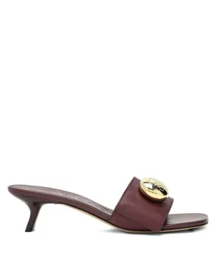 LOEWE ペブル付きレザーサンダル - サムネイル1