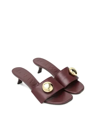 LOEWE ペブル付きレザーサンダル - サムネイル2
