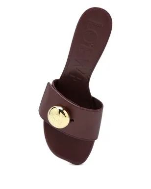 LOEWE ペブル付きレザーサンダル - サムネイル3