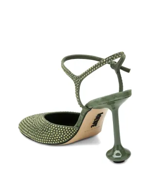 LOEWE トイクリスタルエンブリッシュド パンプス - サムネイル5