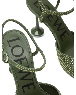 LOEWE トイクリスタルエンブリッシュド パンプス - サムネイル4