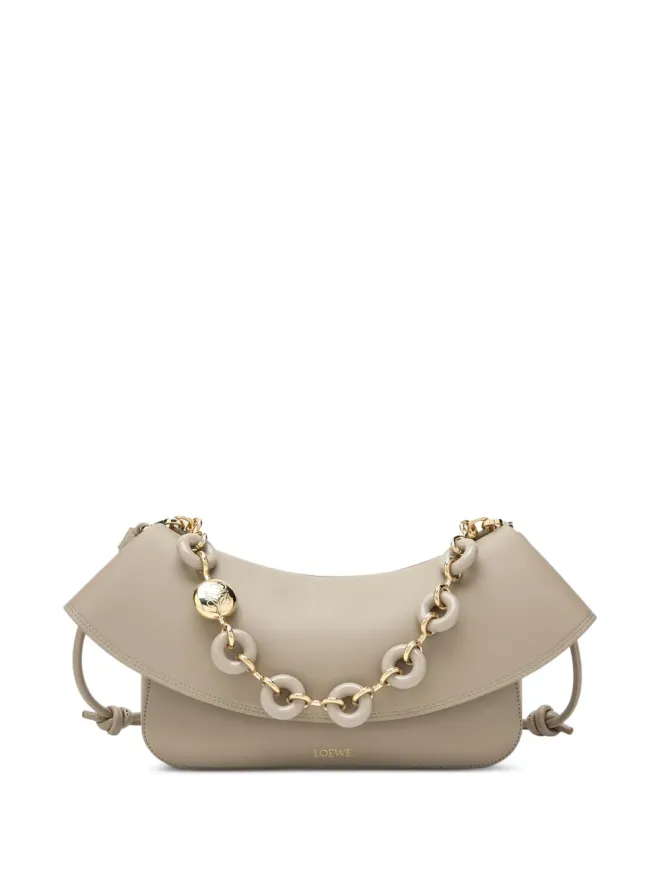 LOEWE LOEWE Ola チェーン装飾フラップショルダーバッグの商品画像