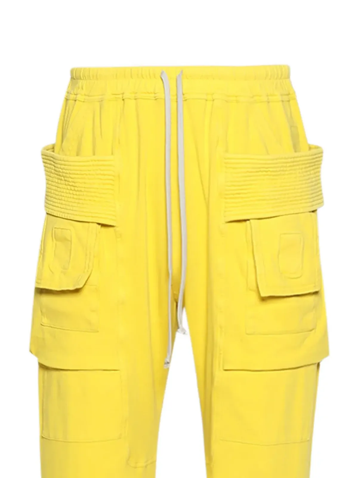 Rick Owens DRKSHDW Creatch カーゴ ドローストリング トラウザー - イエロー - 画像2