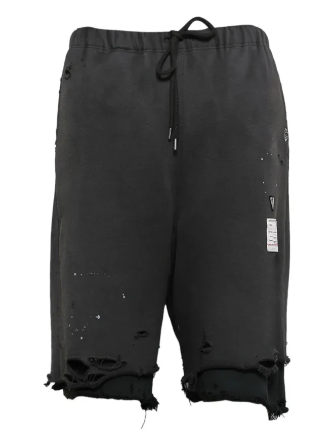 Maison MIHARA YASUHIRO Maison MIHARA YASUHIRO レイヤード distressed ショーツの商品画像