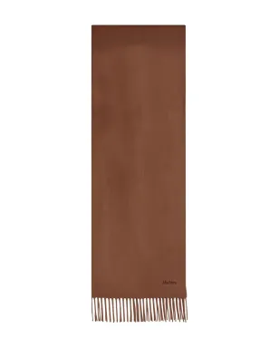 Max Mara 刺繍ロゴ・フリンジエッジ付きスカーフ - サムネイル1