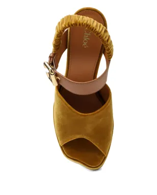 Chloé アリアサンダル イエロー - サムネイル3