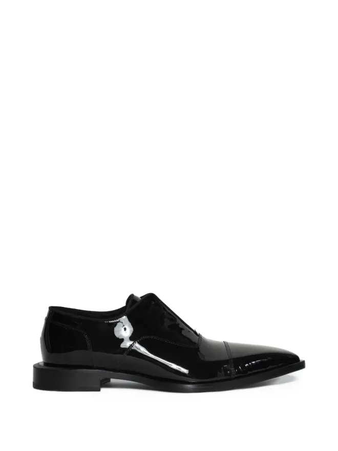 Lanvin Lanvin パテントオックスフォードシューズ ブラックの商品画像