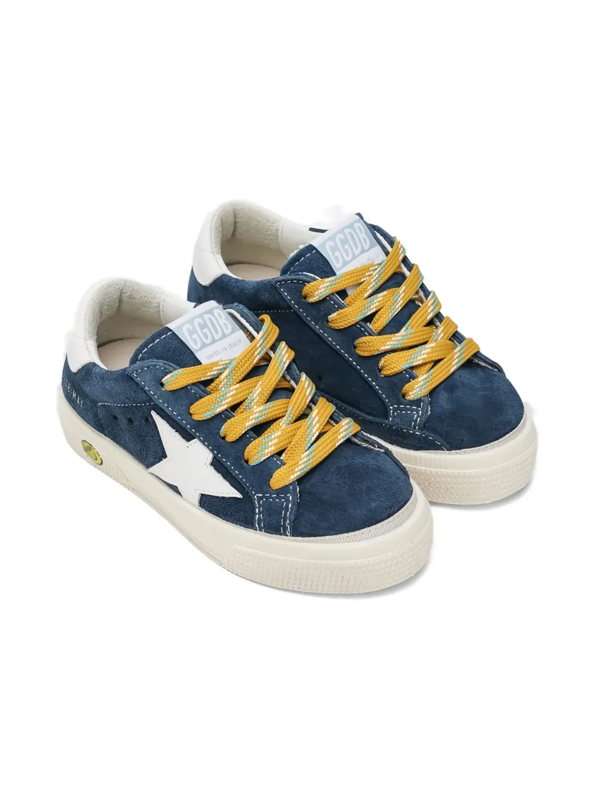 Golden Goose Kids 星の装飾スニーカー - 画像1
