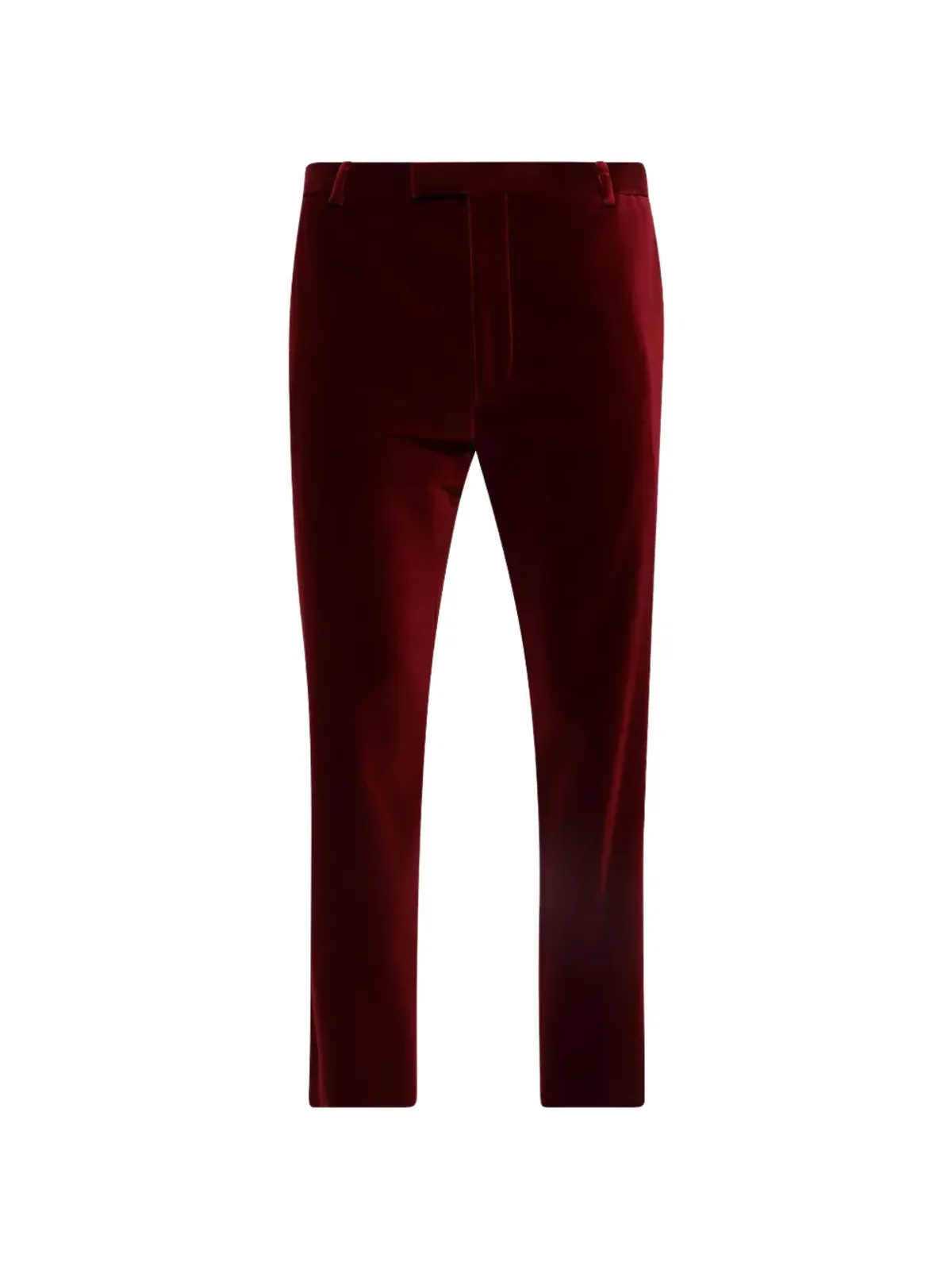 Gucci ベルベットパンツ - レッド - 画像1