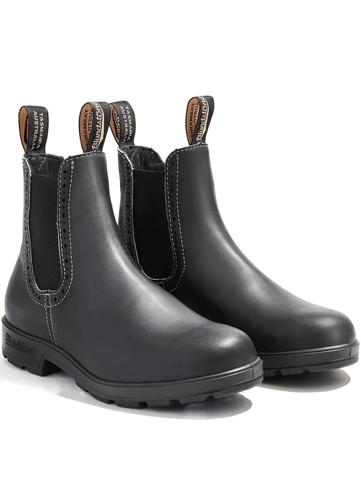 Blundstone レザー ブラック チェルシーブーツ - 画像1