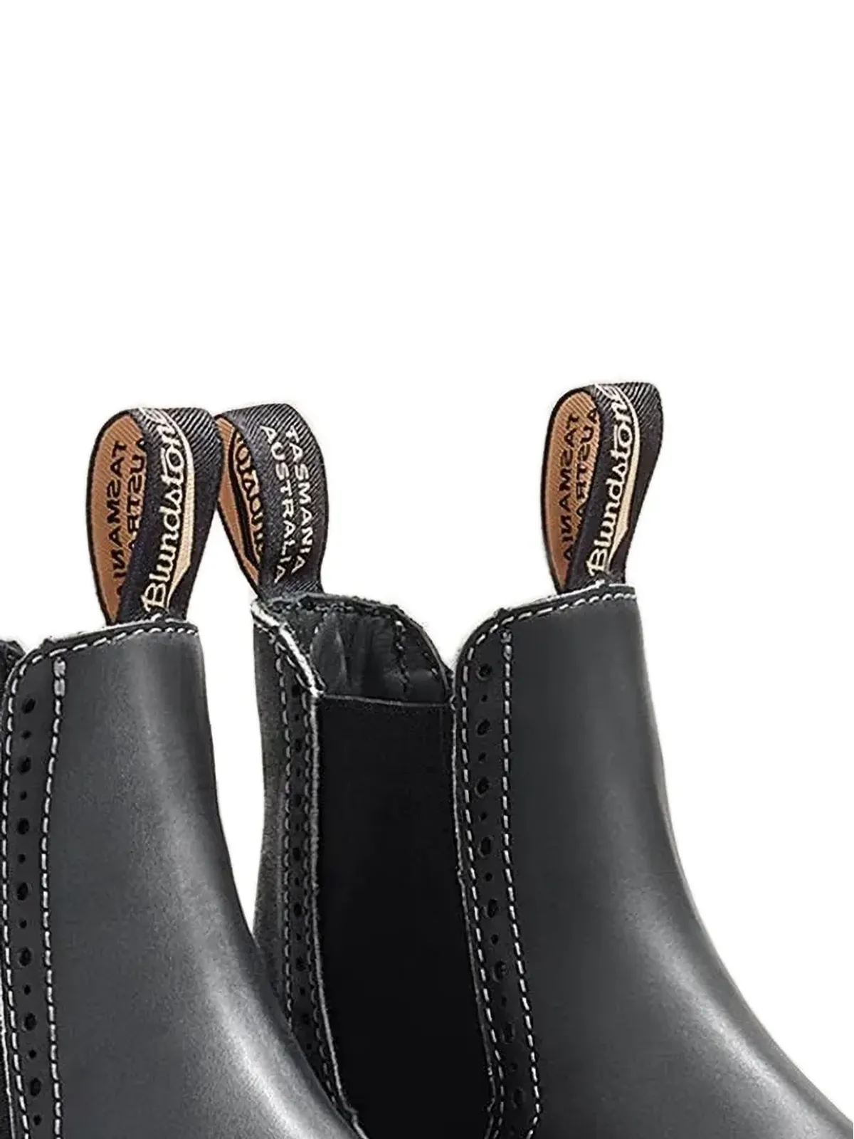 Blundstone レザー ブラック チェルシーブーツ - 画像2