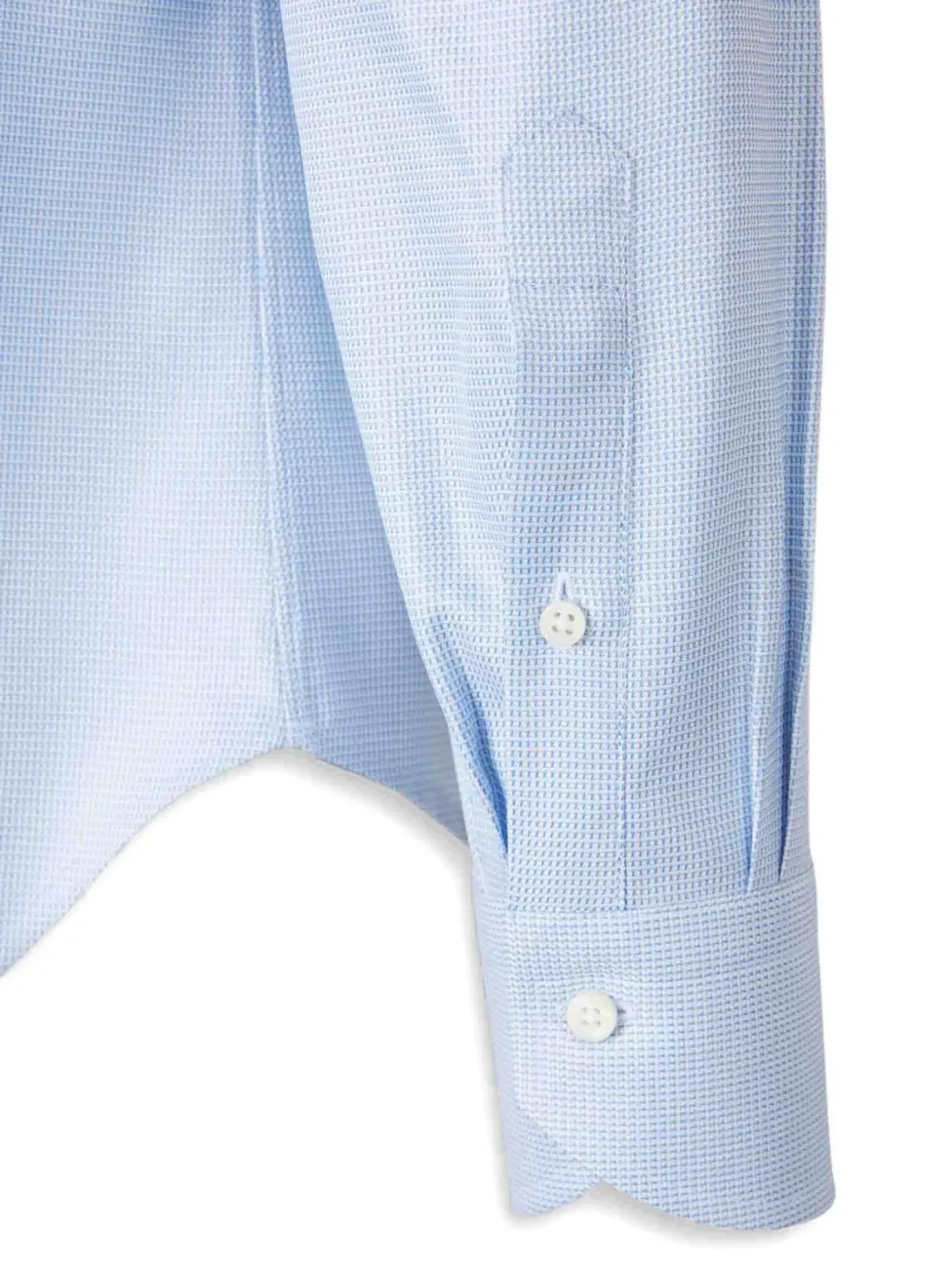 Canali テクスチャードボタンカフシャツ - 画像4