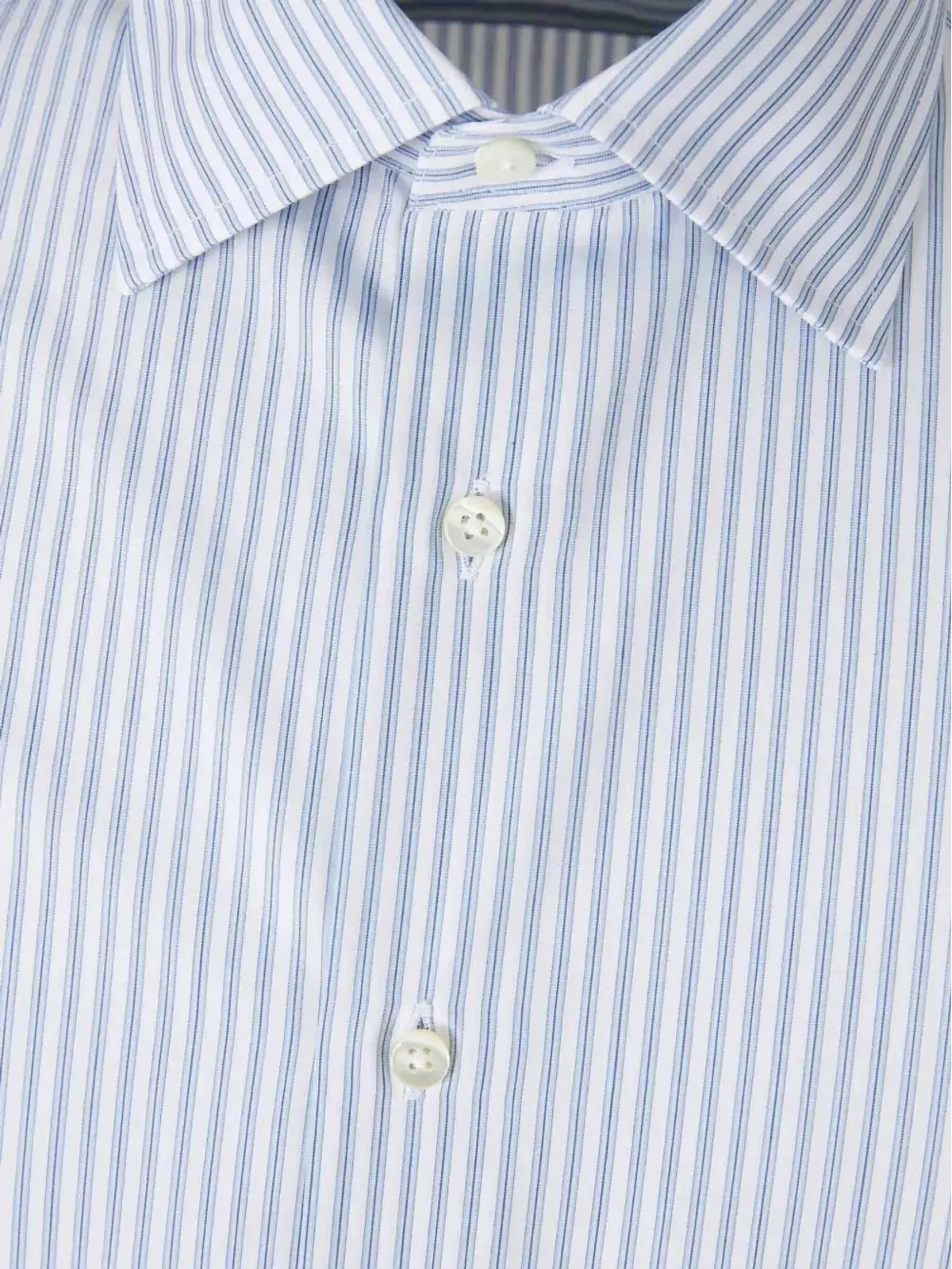 Canali ストライプ柄シャツ - 画像3