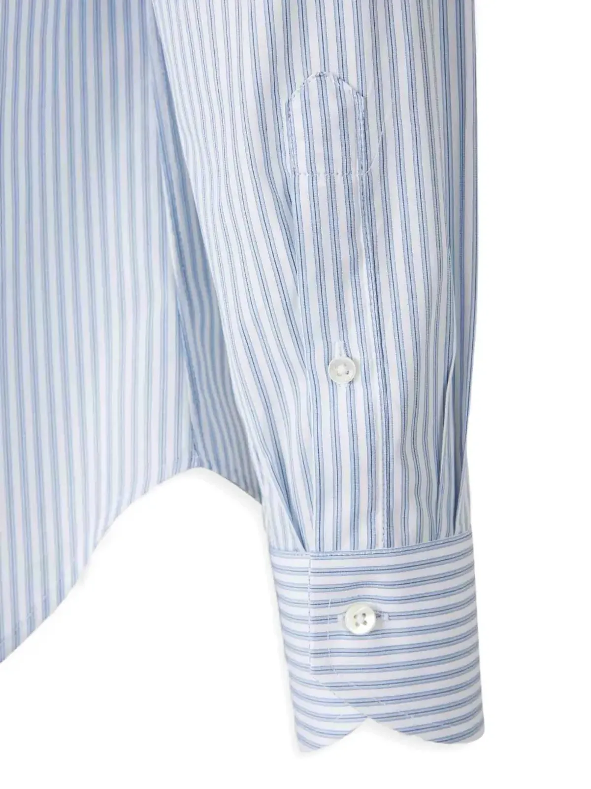 Canali ストライプ柄シャツ - 画像4