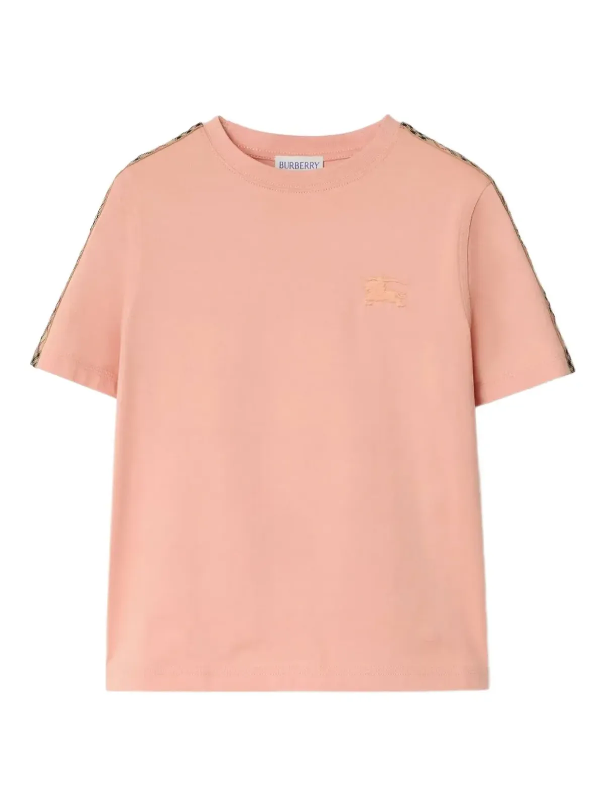 Burberry Kids 刺繍入りコットンTシャツ - 画像1