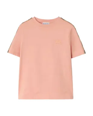 Burberry Kids 刺繍入りコットンTシャツ - サムネイル1