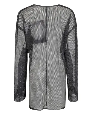 Maria Calderara メッシュタイファスニングジャケット - サムネイル2