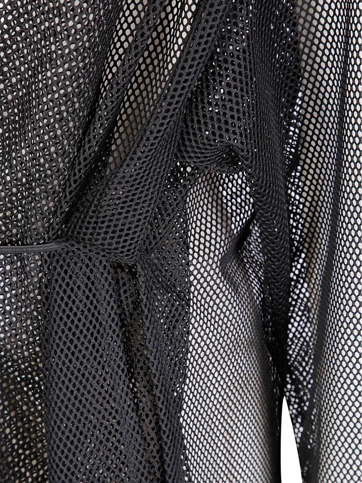 Maria Calderara メッシュタイファスニングジャケット - 画像3
