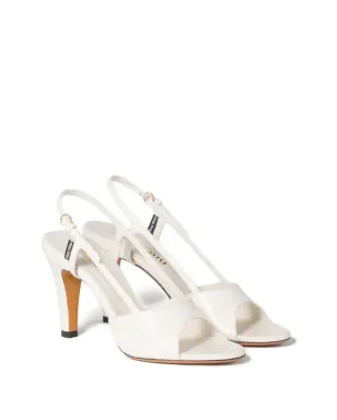 Miu Miu スリングバックレザーサンダル - サムネイル2