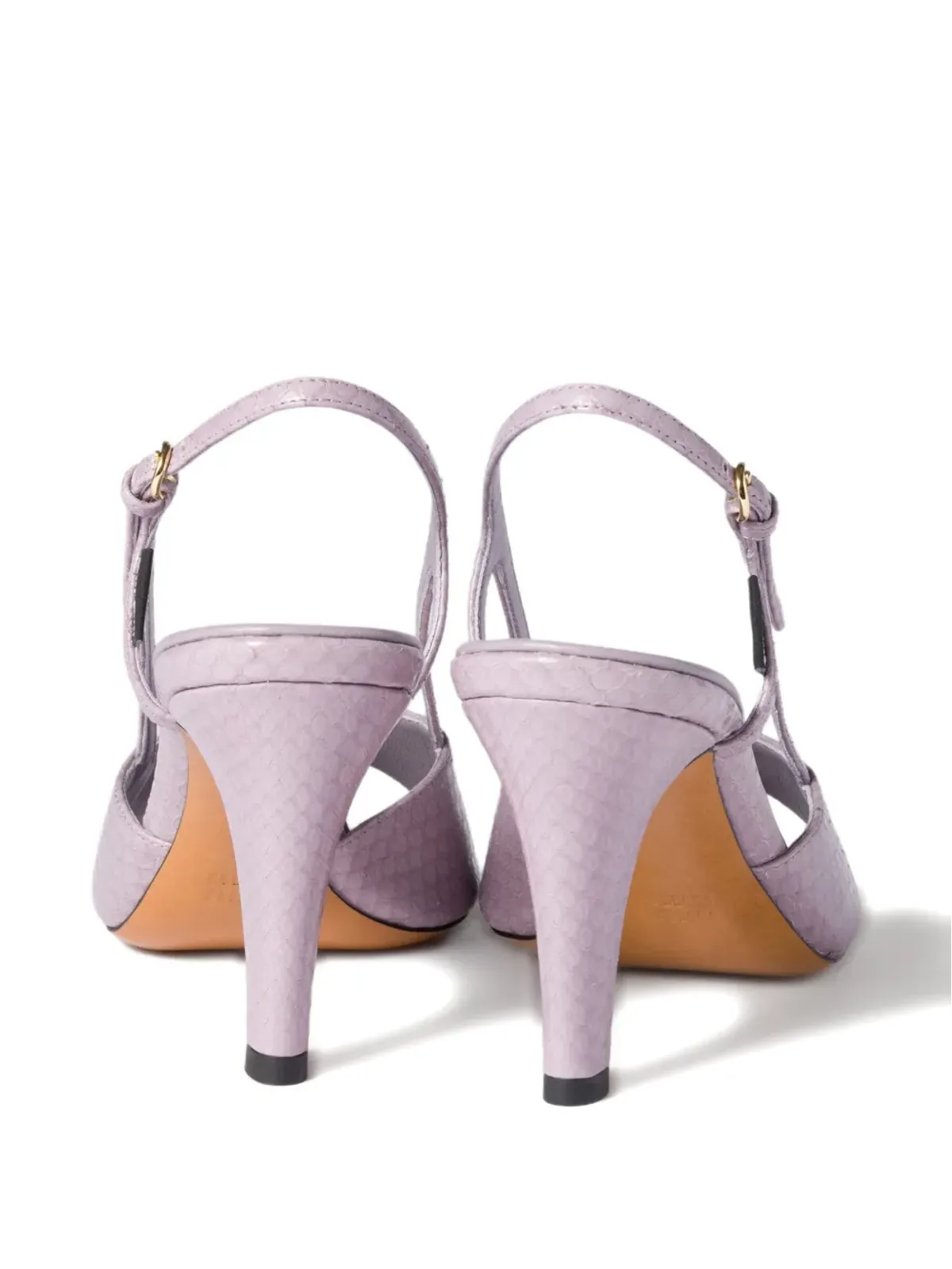 Miu Miu スリングバックヒールサンダル - 画像3