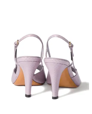 Miu Miu スリングバックヒールサンダル - サムネイル3