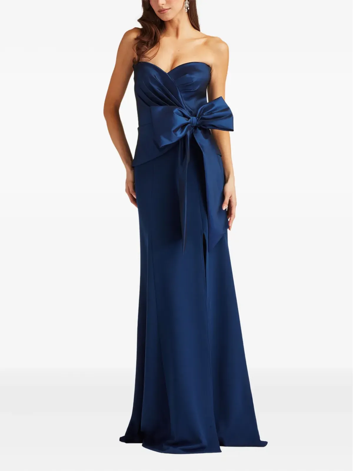 Tadashi Shoji Kinah ストラップレス マキシドレス - 画像2