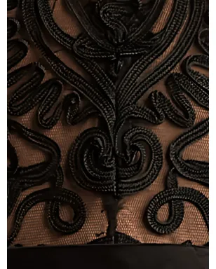 Tadashi Shoji Belline パフスリーブ刺繍ドレス - サムネイル5