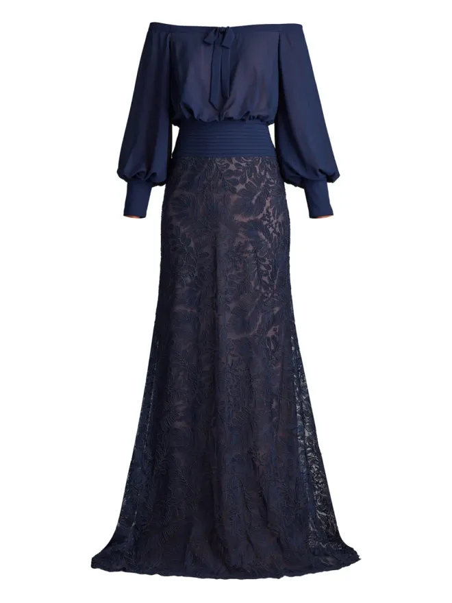 Tadashi Shoji Tadashi Shoji Azura オフショルダードレスの商品画像