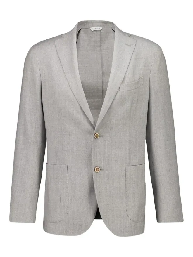 Boglioli Boglioli SUIT 2 BUTTONS VIRGIN WOOL AND SILK - Greyの商品画像