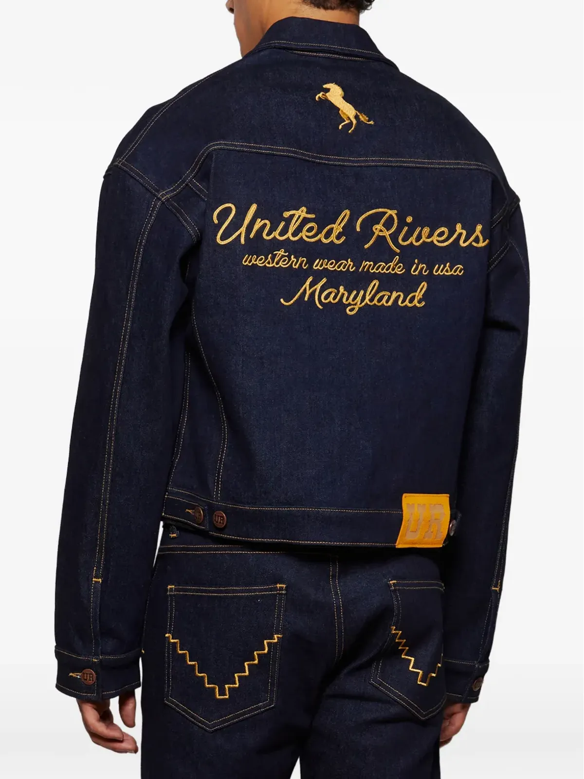 United Rivers 刺繍ディテールジャケット - 画像5