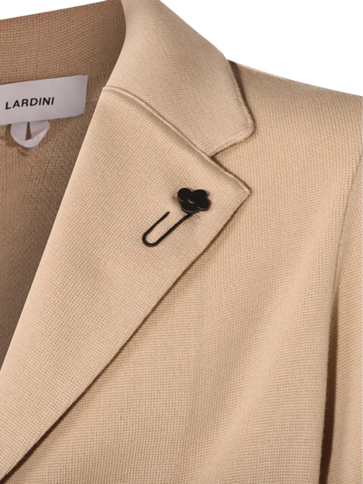 Lardini 花柄装飾ボタン付きブレザー - 画像3