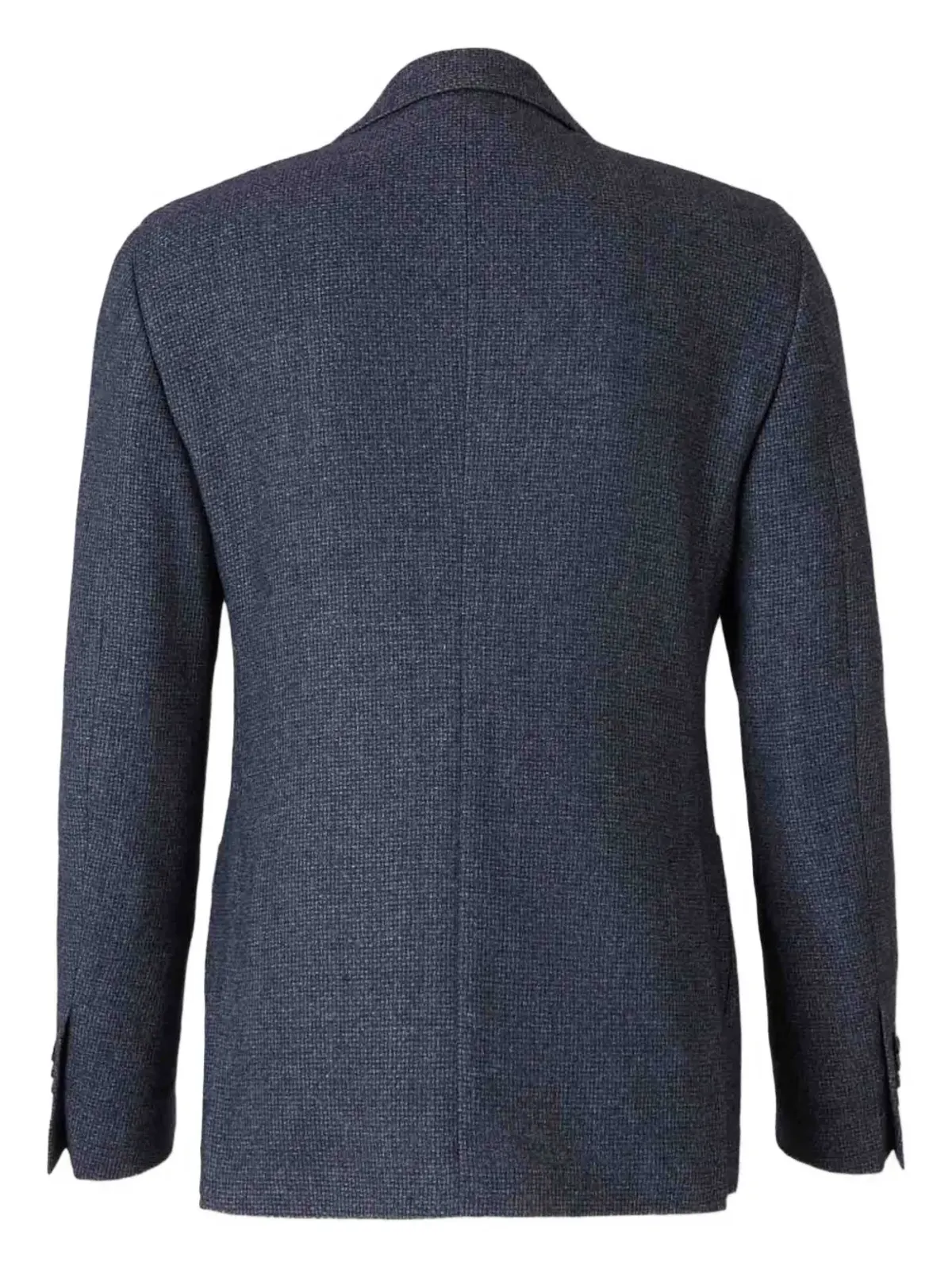 Lardini テクスチャード・シングルブレストジャケット - ブルー - 画像2