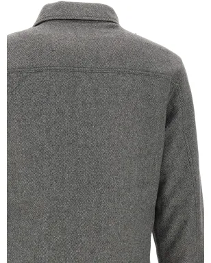 Woolrich ヘリンボーン胸ポケットジャケット - サムネイル5