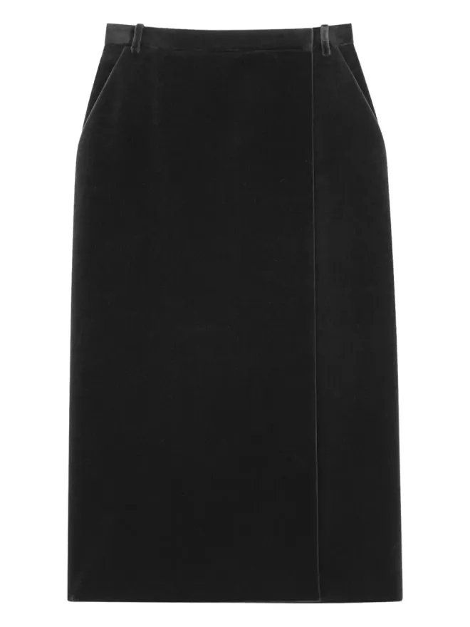 Saint Laurent Saint Laurent ベルベットスカートの商品画像