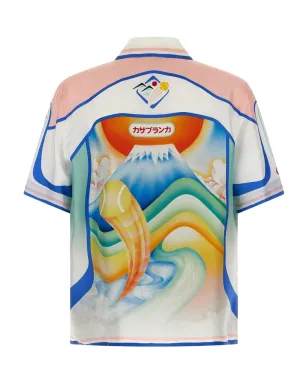 Casablanca Fuji Dream キャンプカラーシャツ - サムネイル2
