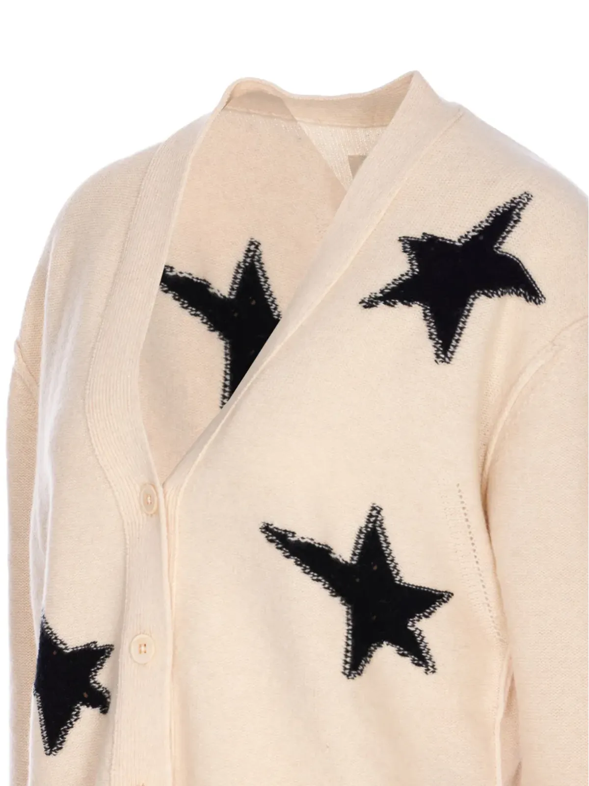 Zadig&Voltaire 星柄インターシャ カシミア カーディガン - 画像4