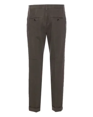 DONDUP logo-lettering trousers - サムネイル2
