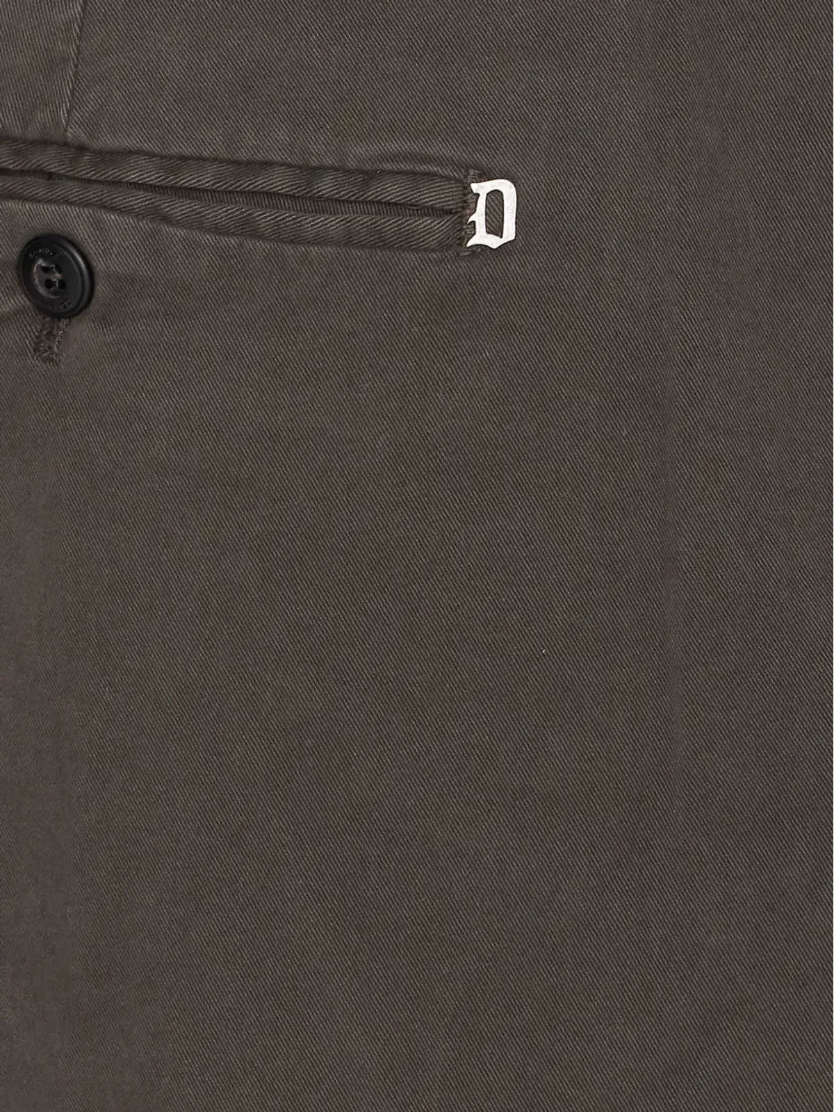 DONDUP logo-lettering trousers - 画像3